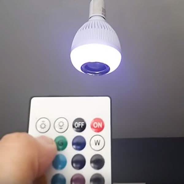 Wireless Bluetooth Multi-Color Light Bulb Speaker