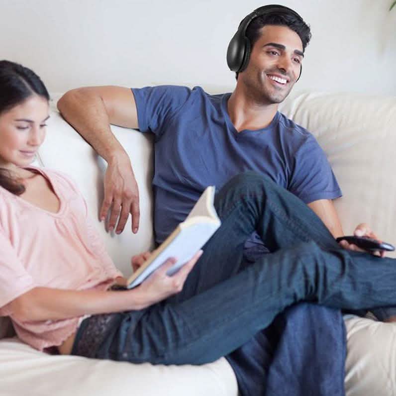Wireless RF Headphones HiFi Over-Ear