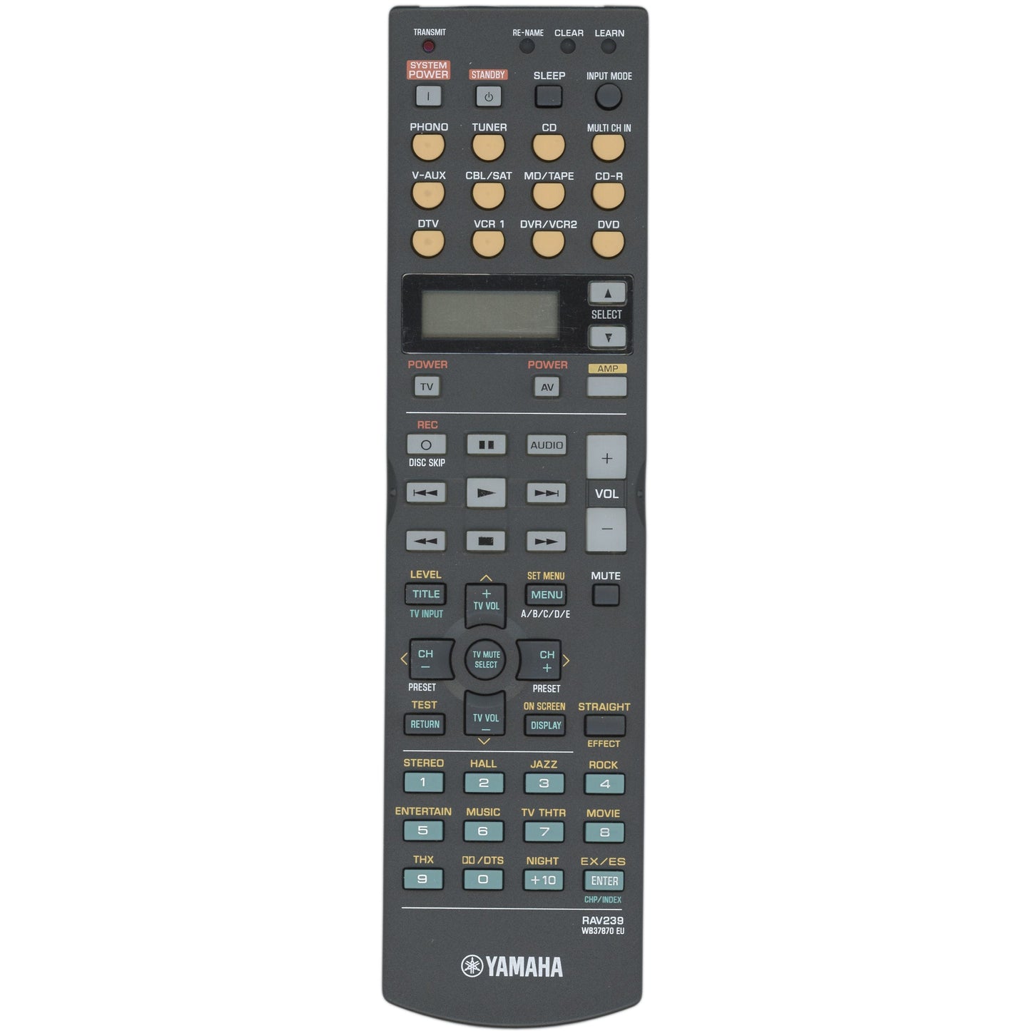 Yamaha RAV239 Receiver Remote Control