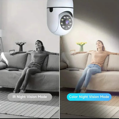 2-Pack: Wireless Security Cameras – 355° Rotation, Night Vision, Motion Detection, Two-Way Audio