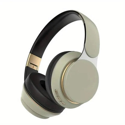 Wireless Over-Ear Headphones – Foldable, Mic, FM Radio, TF Card, USB Charging