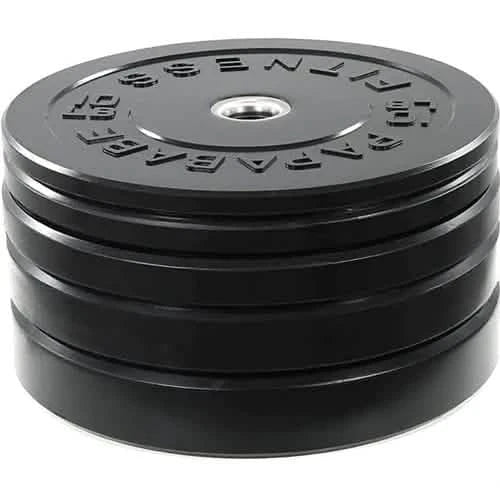 1-Pair: Bumper Plates 2-Inch Bumpers Olympic Weight Plate