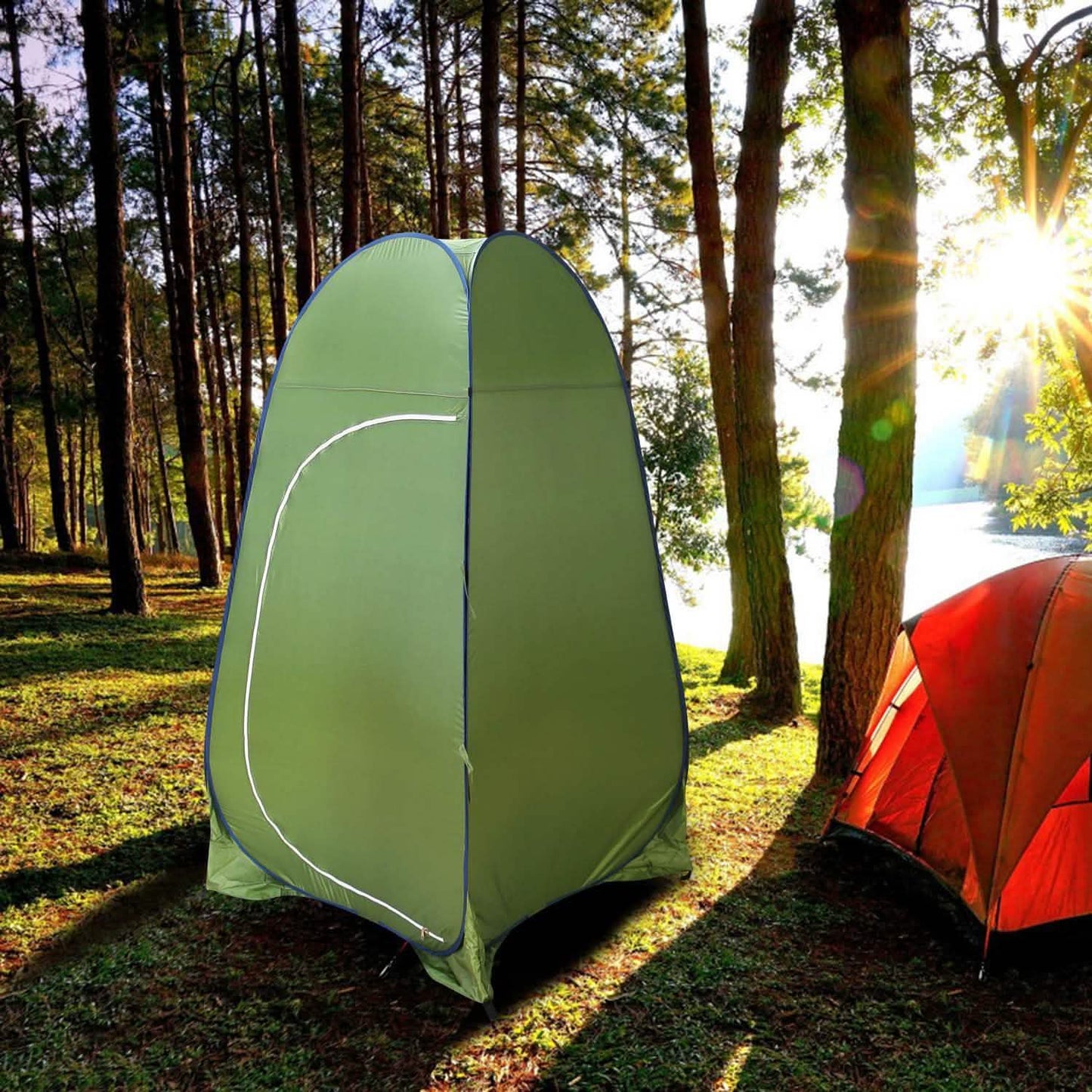 Outdoor Pop Up Toilet Tent