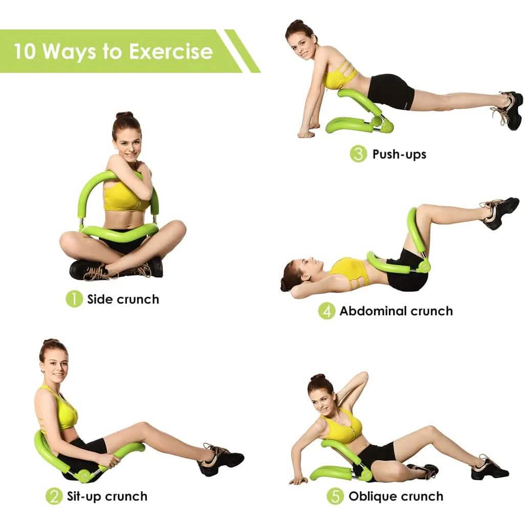10-in-1 Abdominal & Thigh Toner Workout Equipment