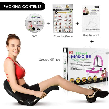 10-in-1 Abdominal & Thigh Toner Workout Equipment