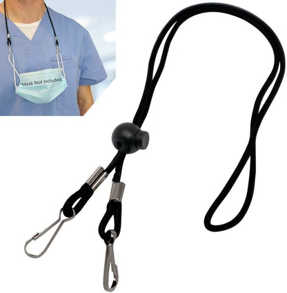 10-Pack: Adjustable Face Mask Neck Lanyard