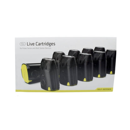 10-Pack: Live Cartridges for TASER C2/Bolt/Pulse/Pulse+