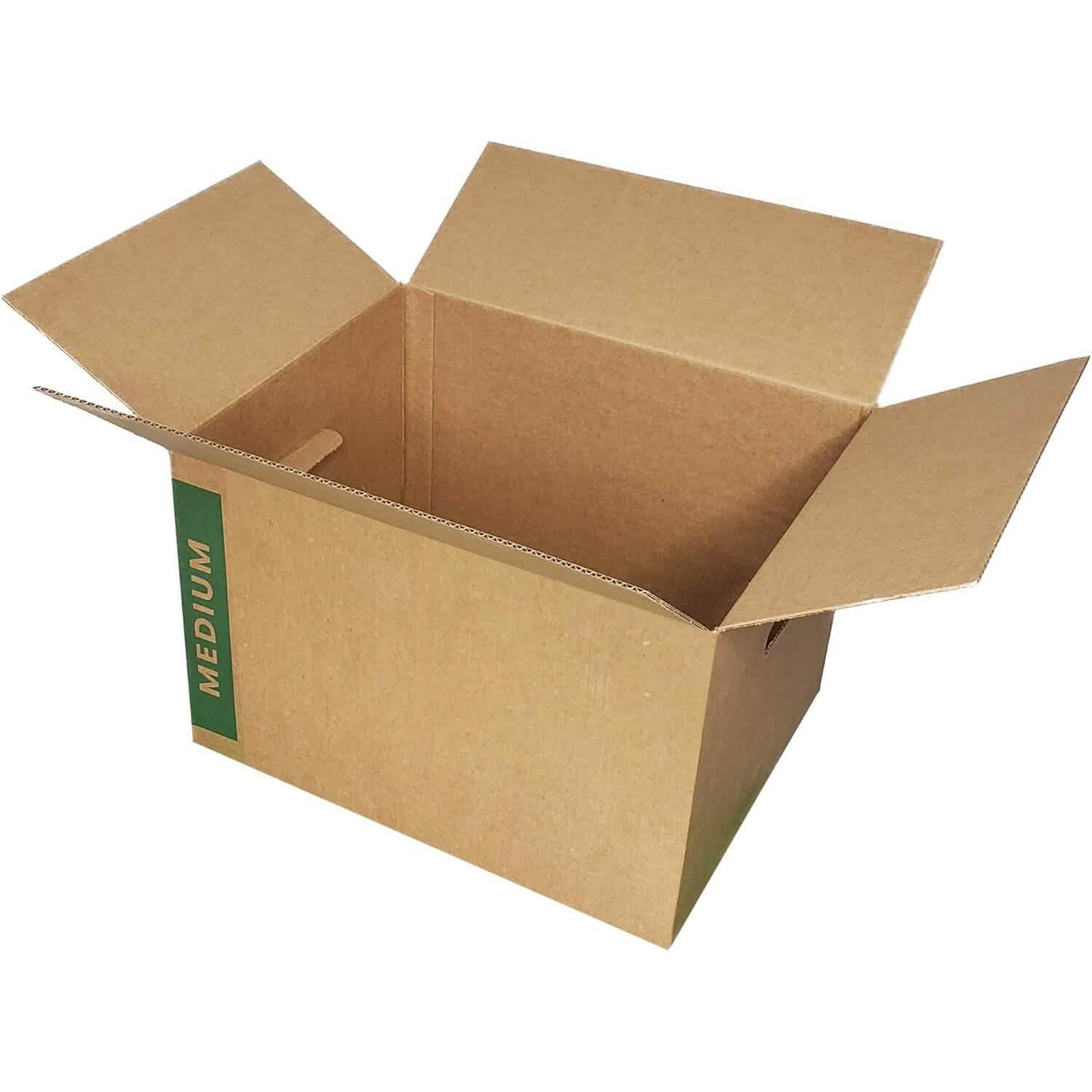 10-Pack: Medium Moving Boxes with Handles  (Refurbished)