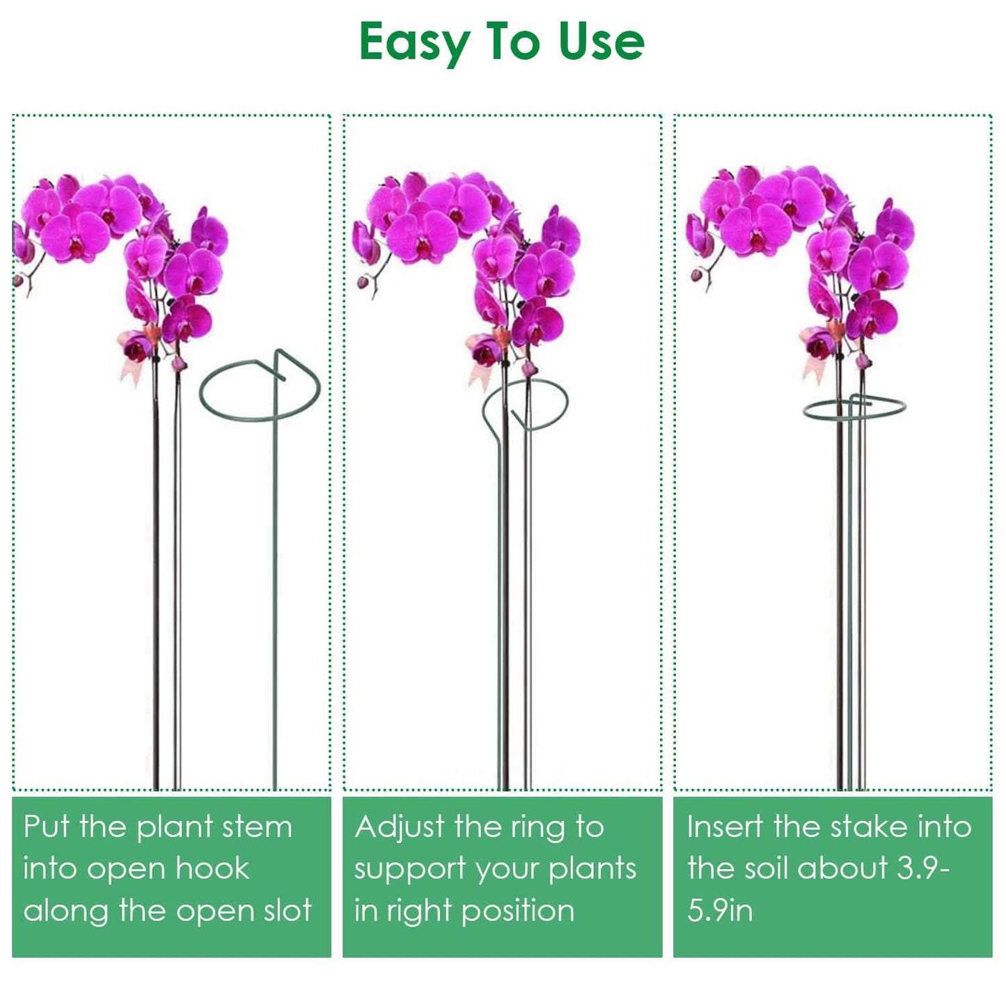 10-Pack: Plant Support Stake