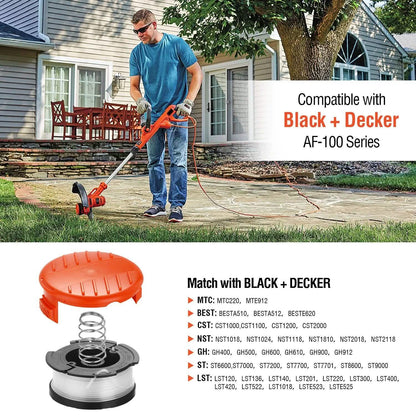 10-Pack: Replacement Spool AGPtEK Line String Trimmer