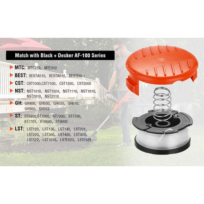 10-Pack: Replacement Spool AGPtEK Line String Trimmer