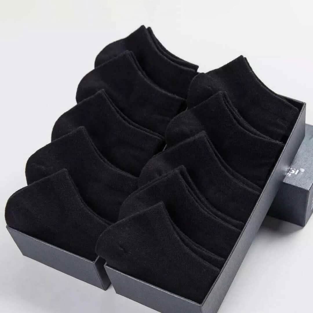 10-Pairs: Women's Solid Color Ankle Socks