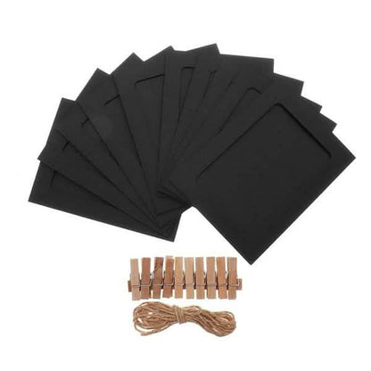 10-Piece:  3 Inch DIY Creative Wall Hanging Photo Frame