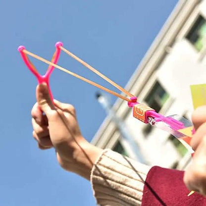 10-Piece: Amazing Led Light Arrow Rocket Helicopter Flying Toy