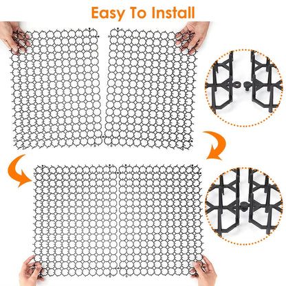 10-Piece: Cat Repellent Scat Mat with Spikes