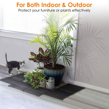 10-Piece: Cat Repellent Scat Mat with Spikes