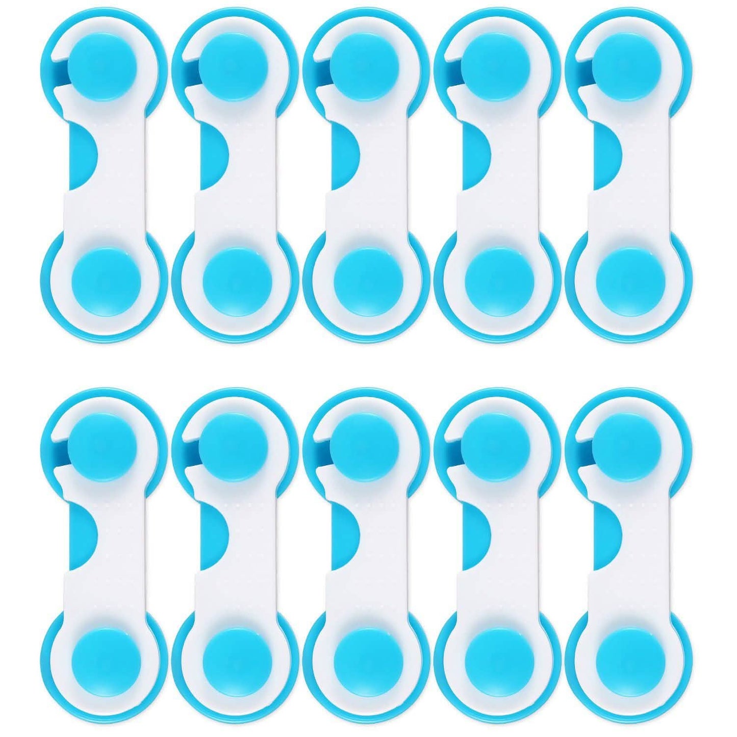 10-Piece: Kids Cabinet Strap Safety Locks