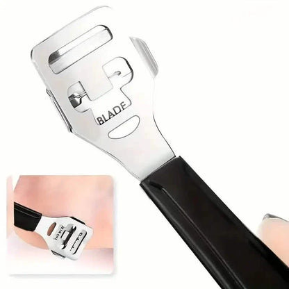 10-Piece Set: Stainless Steel Foot Care Kit - Portable Pedicure & Manicure Set