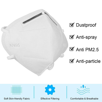 10-Pieces: Disposable KN95 Mask FFP
