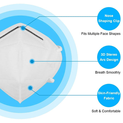 10-Pieces: Disposable KN95 Mask FFP