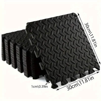 10-Pieces: EVA Interlocking Foam Floor Tiles