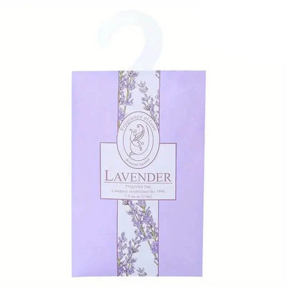 10-Pieces: Scented Sachets For Drawers and Closet Air Freshener Sachets with Home Hanger