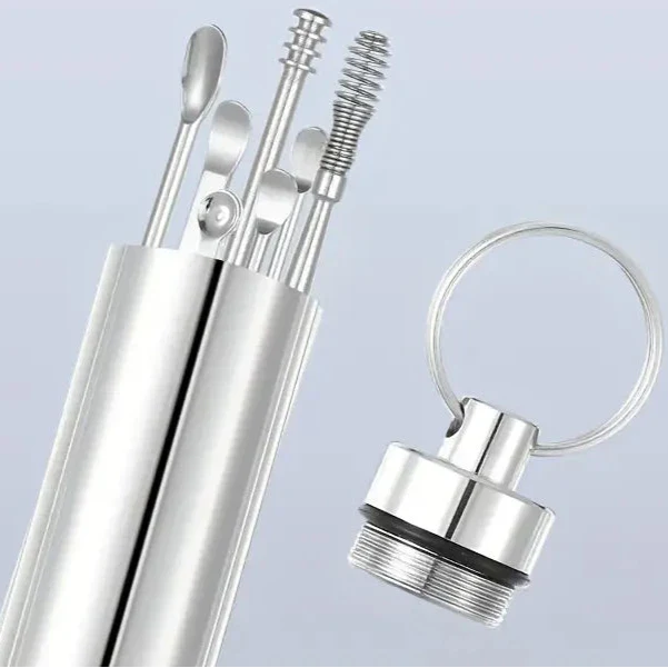 10-Pieces: Stainless Steel Ear Wax Removal Tool Set