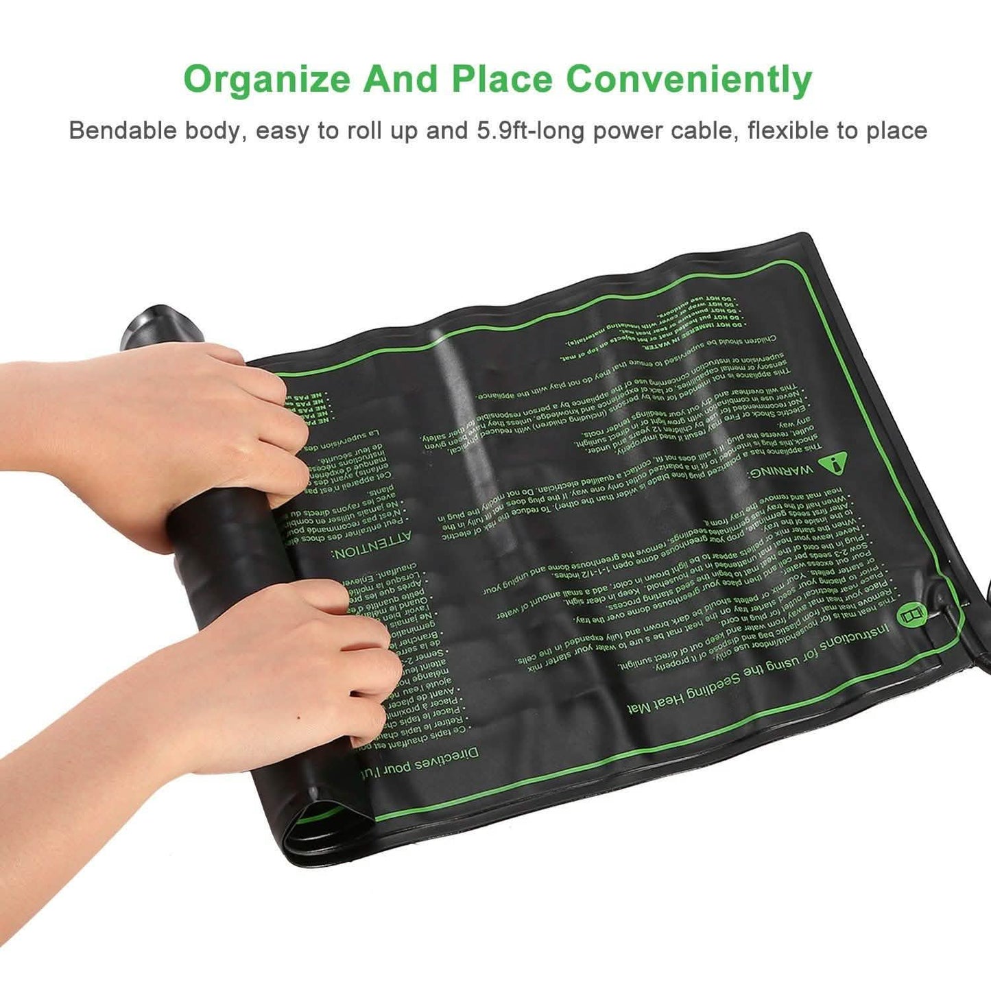 10" x 20" Seedling Heat Mat for Seed Germination