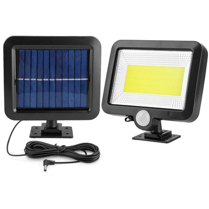 100 LED Solar Powered Wall Lights Outdoor