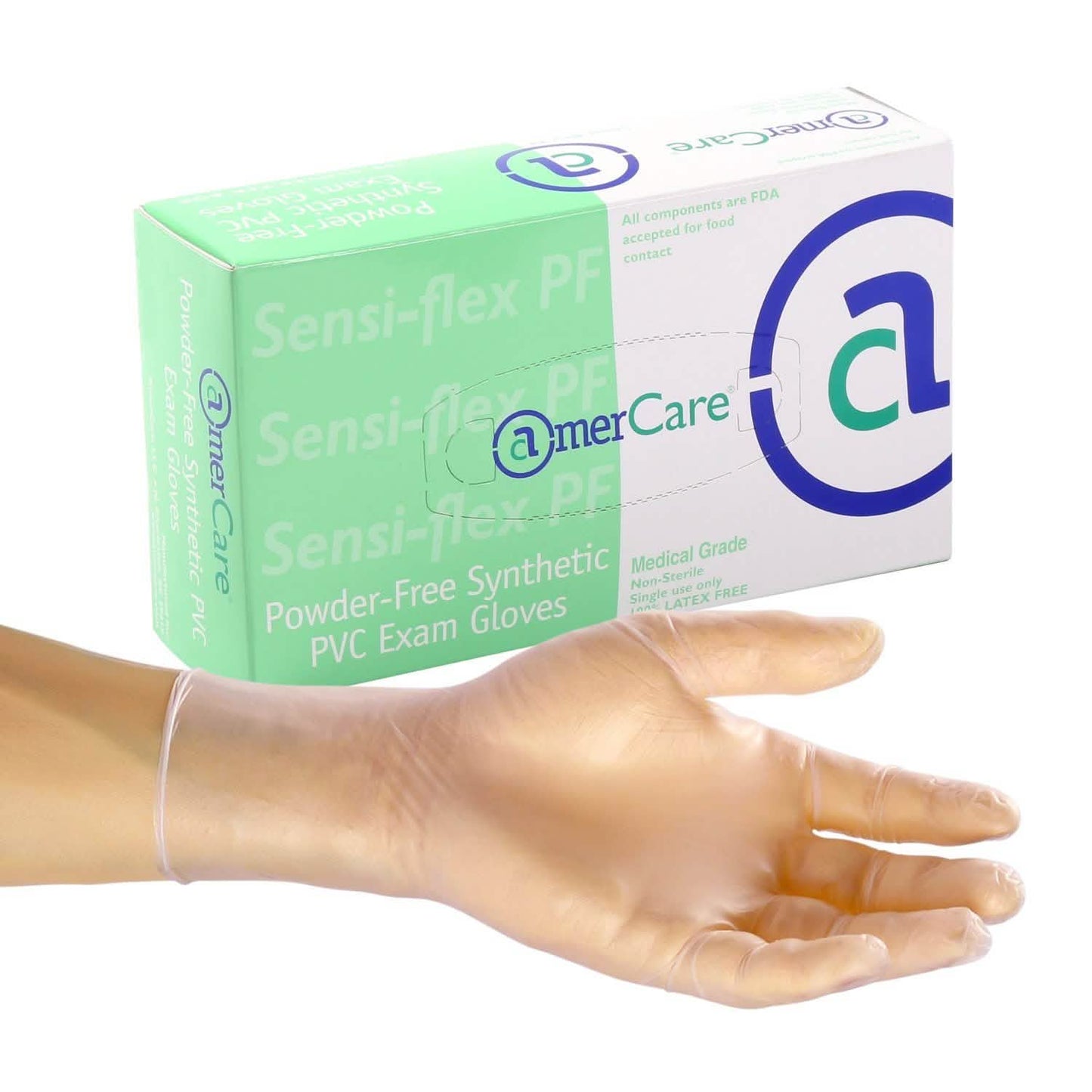 100-Pack: Sensi-Flex Vinyl Gloves