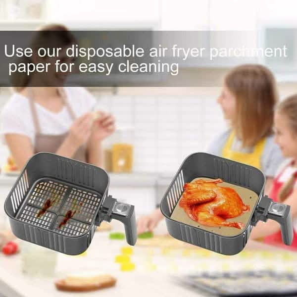 100-Piece: Air Fryer Parchment Paper