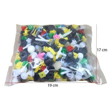 100-Piece: Universal Plastic Car Clips