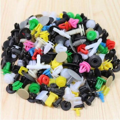 100-Piece: Universal Plastic Car Clips