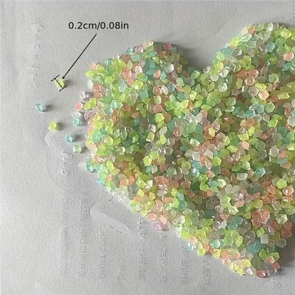 1000-Pieces: Luminous Glowing Stones for Garden, Plants, Aquarium & More