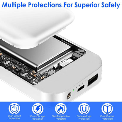 10000mAh Portable Charger Battery Pack for Heated Blanket Vest Jacket