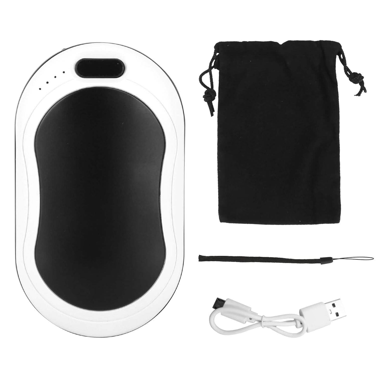 10000mAh Power Bank Rechargeable Pocket Warmer Double-Sided Heating