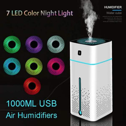 1000ml USB Electric Diffuser Humidifier