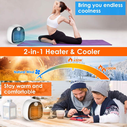 1000W Portable Electric Heater