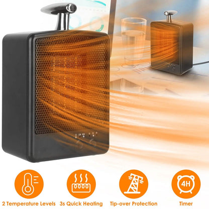 1000W Portable Electric Space Heater