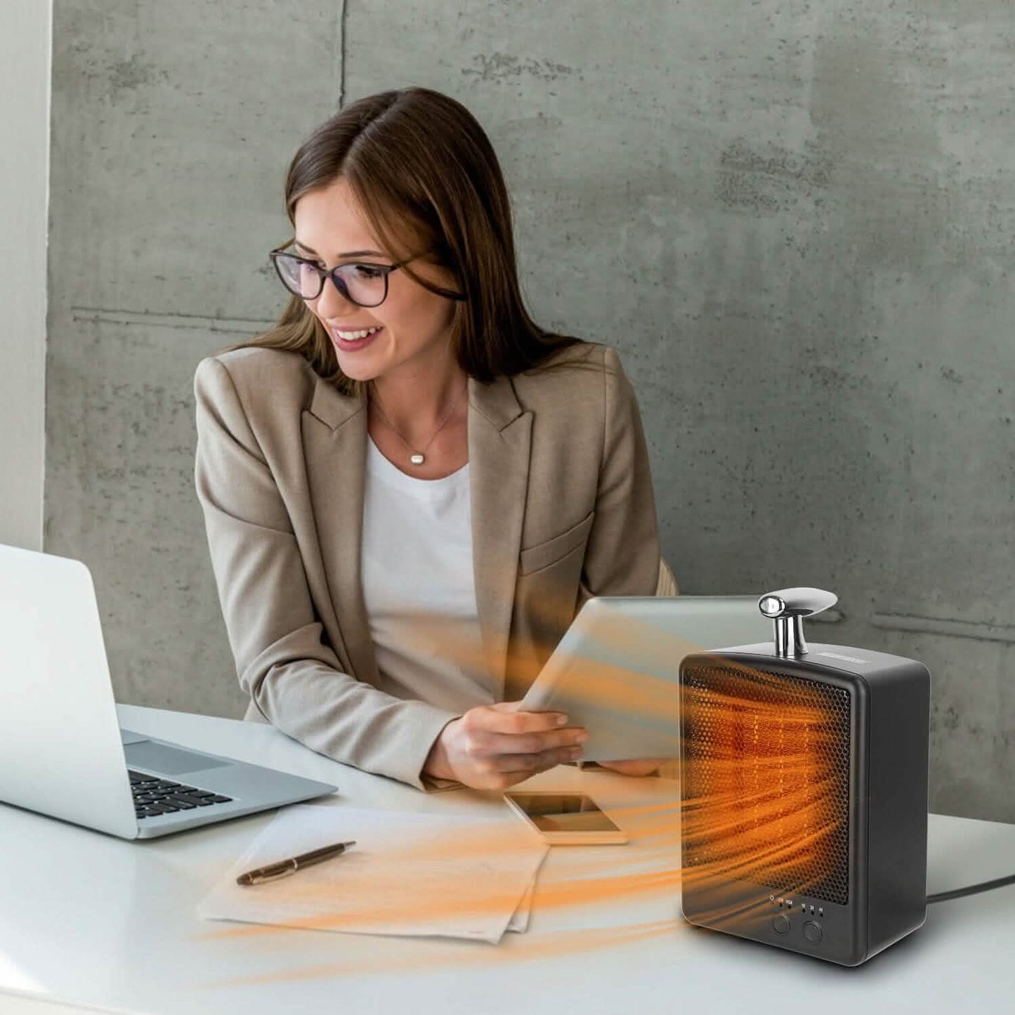 1000W Portable Electric Space Heater
