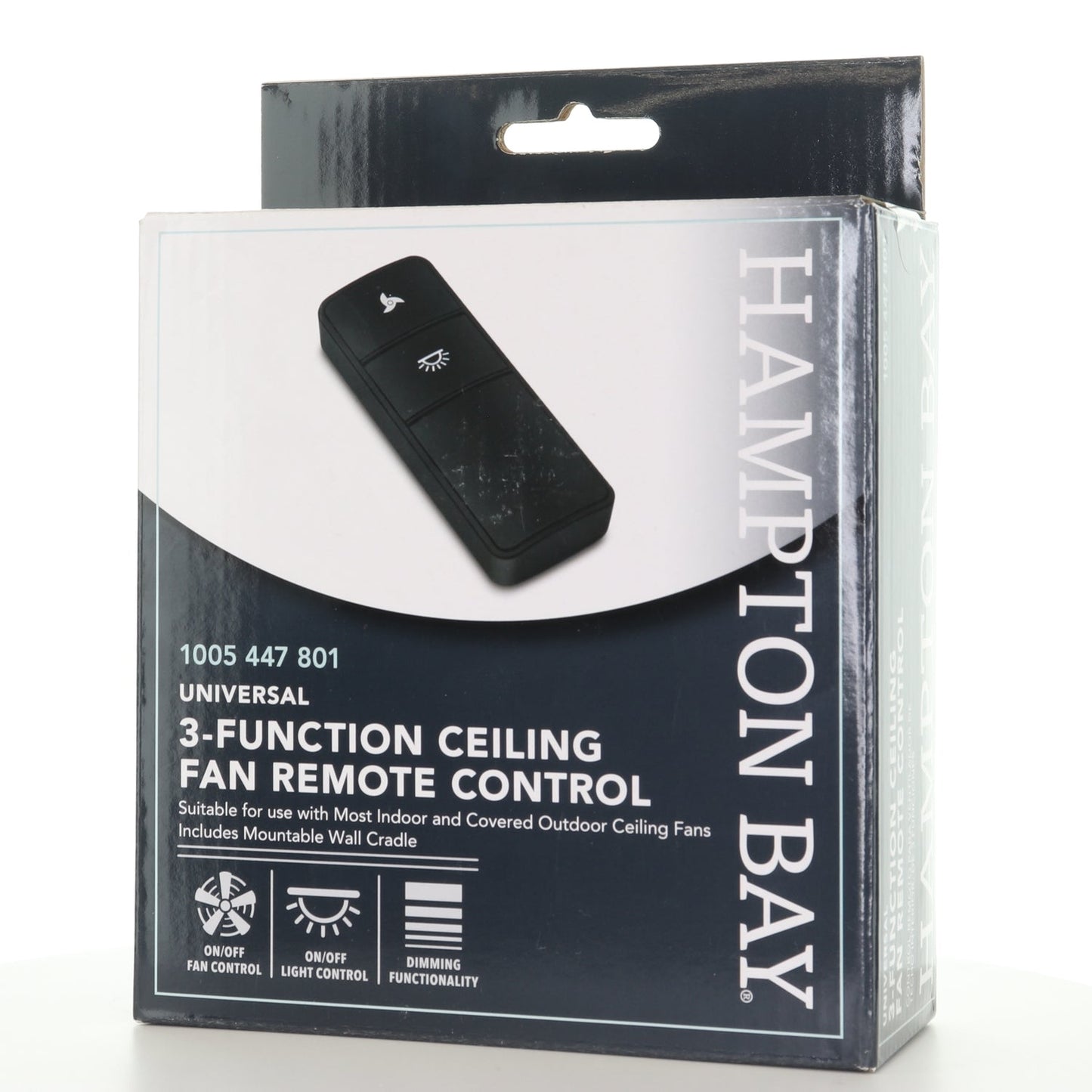 Hampton Bay Universal Ceiling Fan Kit with Basic On/Off Ceiling Fan Remote Control (Damp Rated)