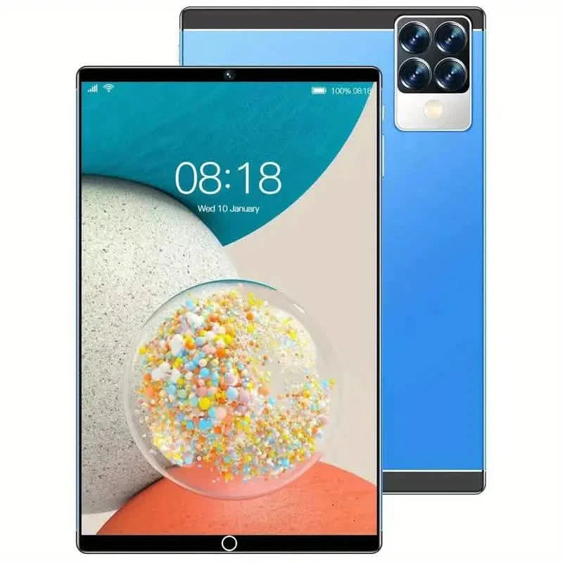 10.1-Inch Smart 5G Tablet - Dual SIM Card Slots, 8GB RAM, 256GB Storage, 24MP+48MP Camera + More