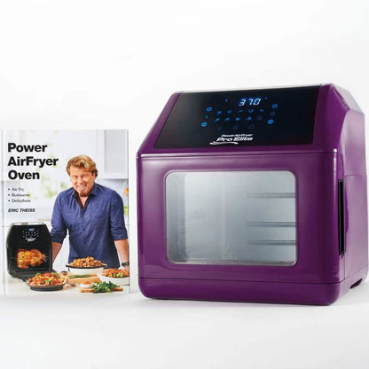 Power Air Fryer 10-in-1 Pro Elite Oven 6-qt with Cookbook (Refurbished)