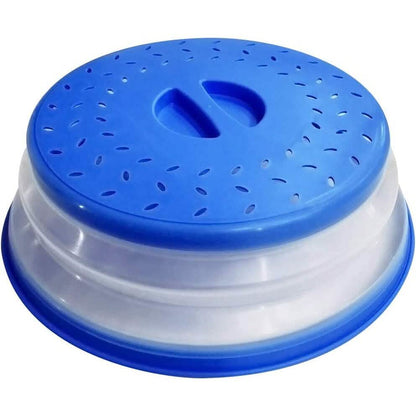 10.5 inch Collapsible Food Plate Lid Cover