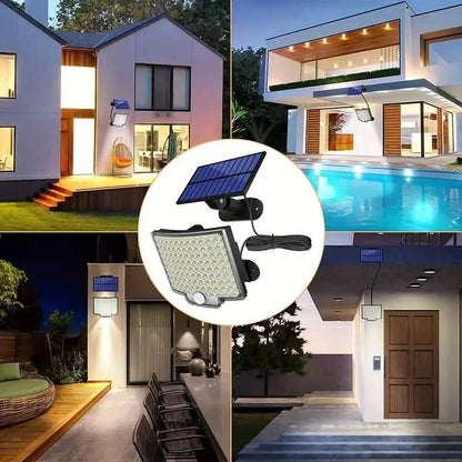 106 LED Security Lamp Dusk To Dawn 270° Wide Angle Outdoor Lighting