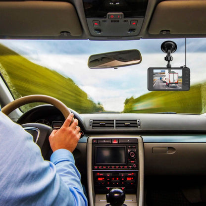 1080P 4-Inch Touch Screen Dual Dash Cam