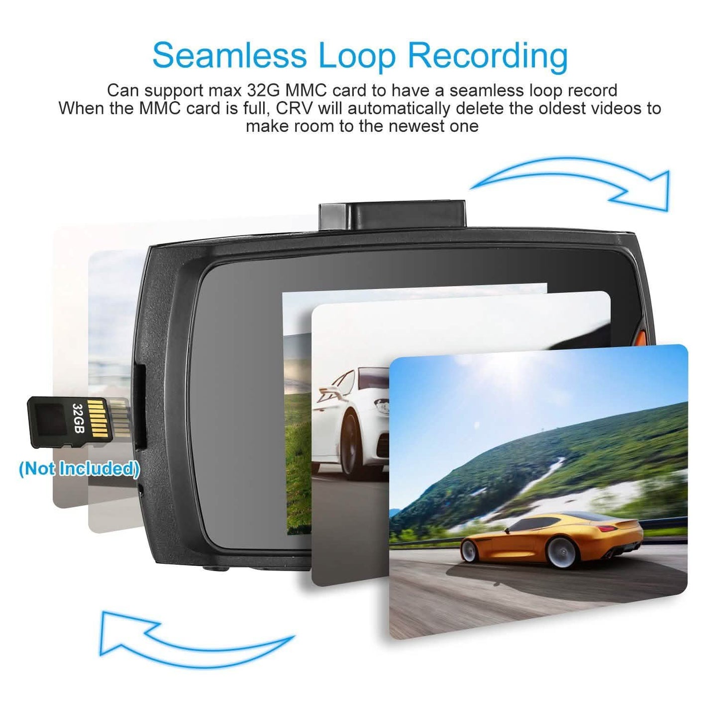 1080P Car DVR Camera Dash Cam