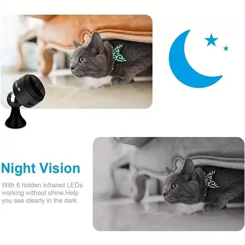 1080P Mini Wireless 2.4G Surveillance Hidden Camera