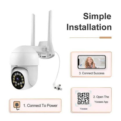 1080P Outdoor Full Color Night Vision Surveillance Camera