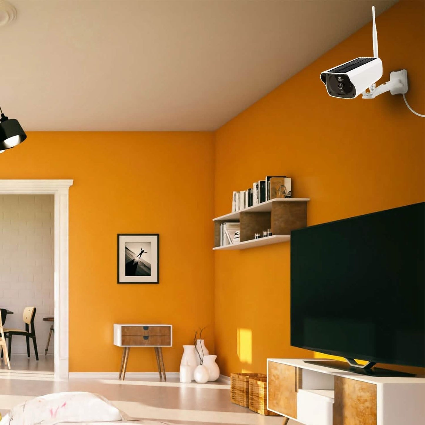 1080P Solar Powered Wifi IP Camera